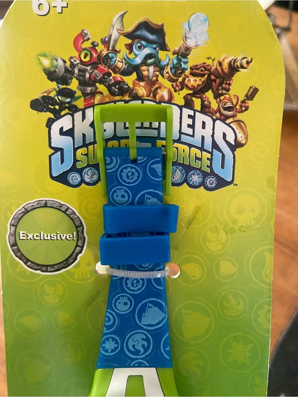 Skylanders LCD Kids Watch - Blue & Green- Never Used